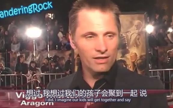 [图]【中英双字】《指环王：王者无敌》2003年洛杉矶首映红毯群访 众星：我们会是一辈子的朋友