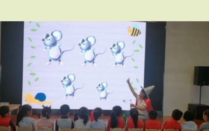 幼儿园优质公开课 小班语言《小老鼠画画》课堂实录教案ppt 幼教资源共享 公开课哔哩哔哩bilibili