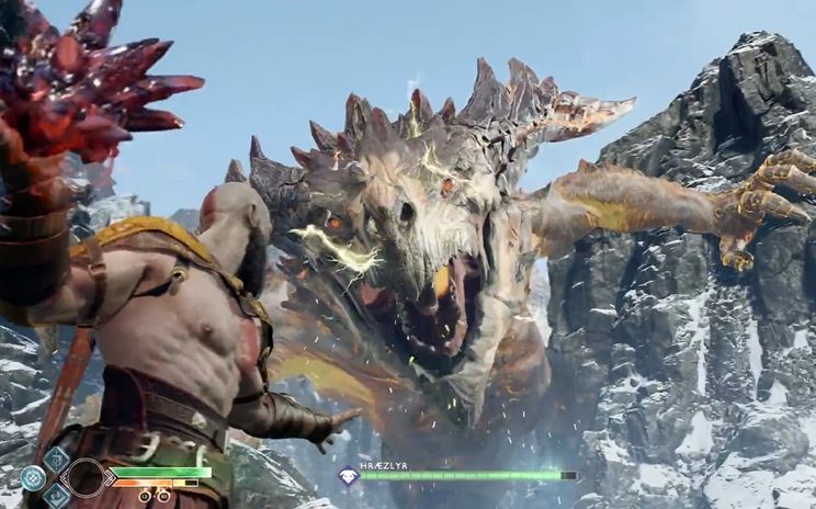 【全】《战神》boss战全集-ps4 pro实机演示