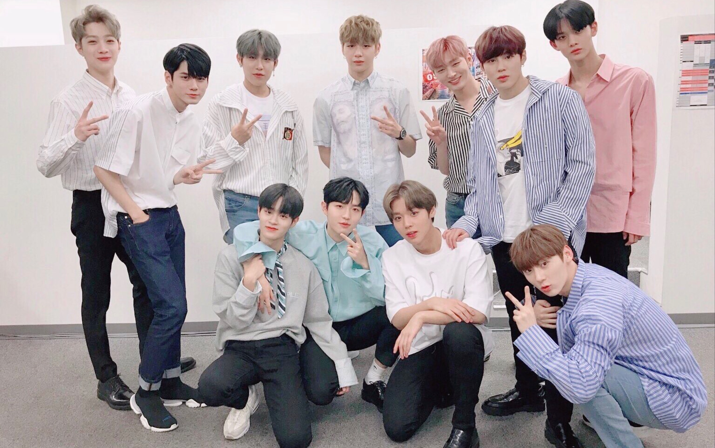 wannaonego朴佑镇wannaone帕五金你还笑别人