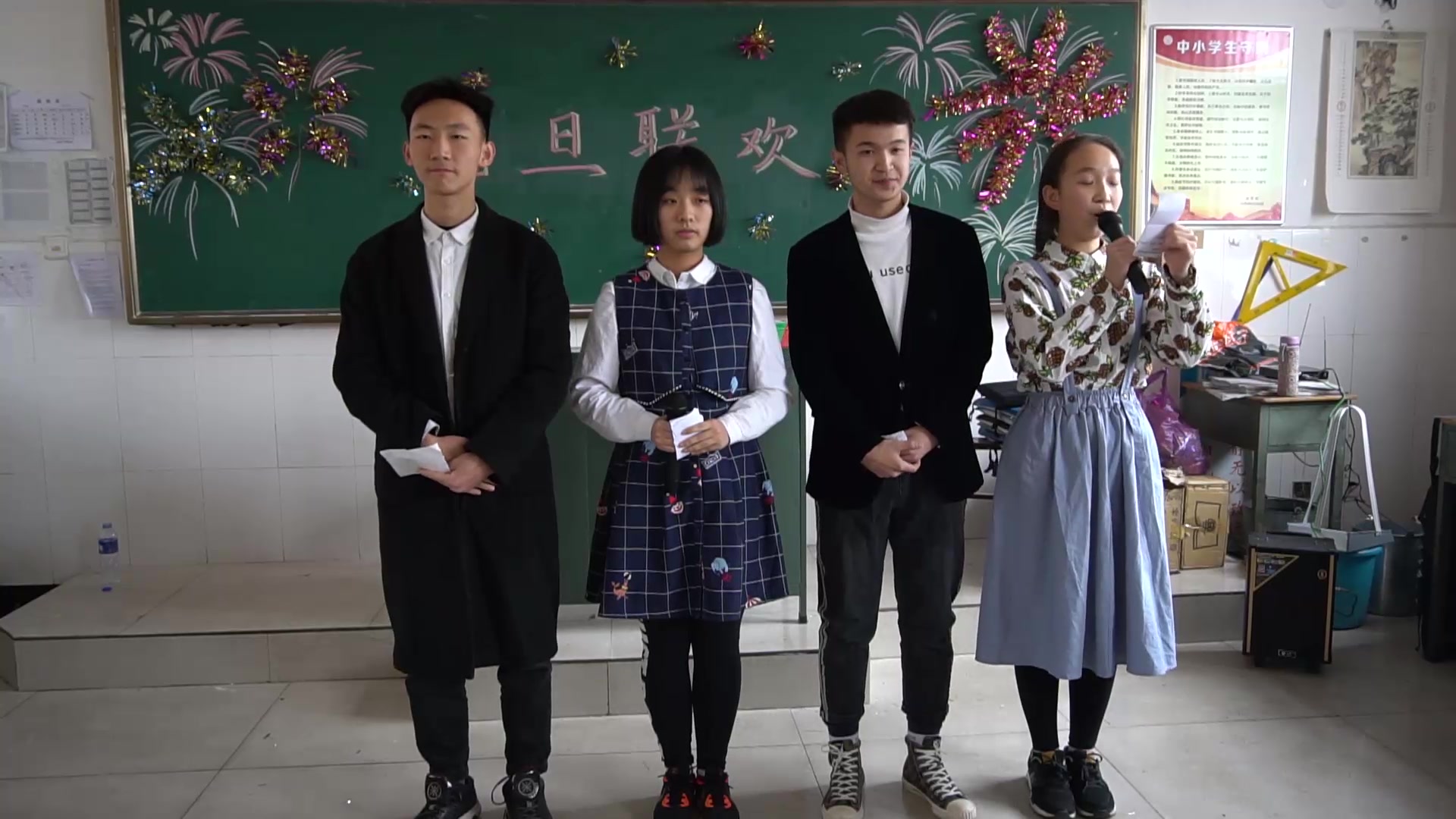 长治二中496班2018元旦联欢