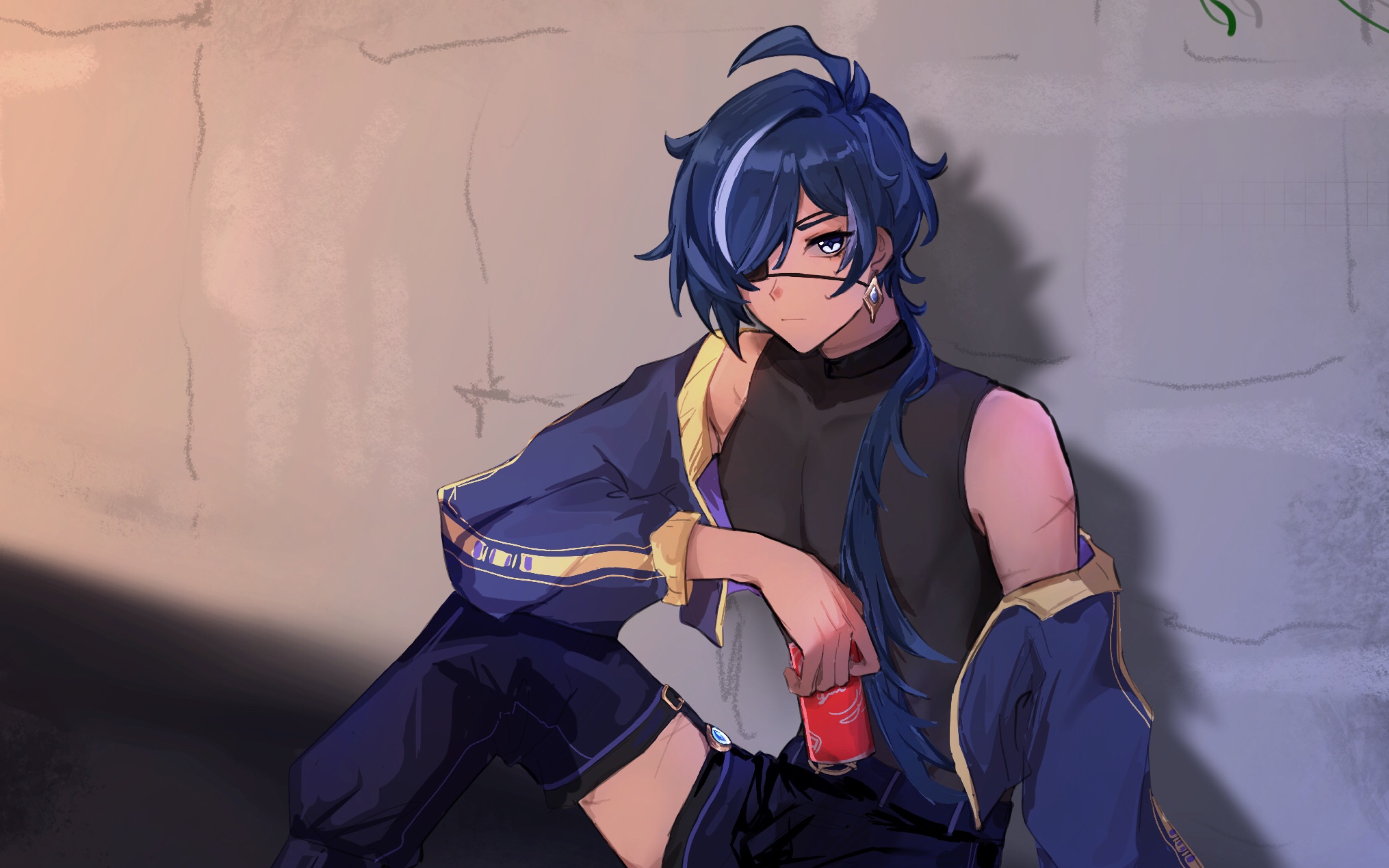 【原神凯亚】没脑子的摸