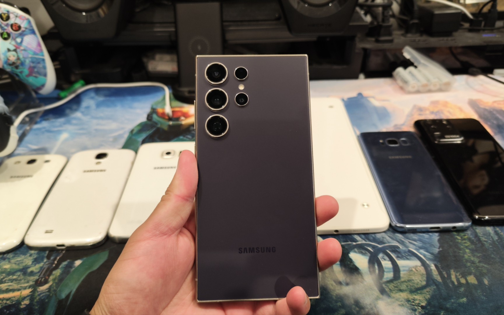 三星s24ultra 钛紫 先行者开箱