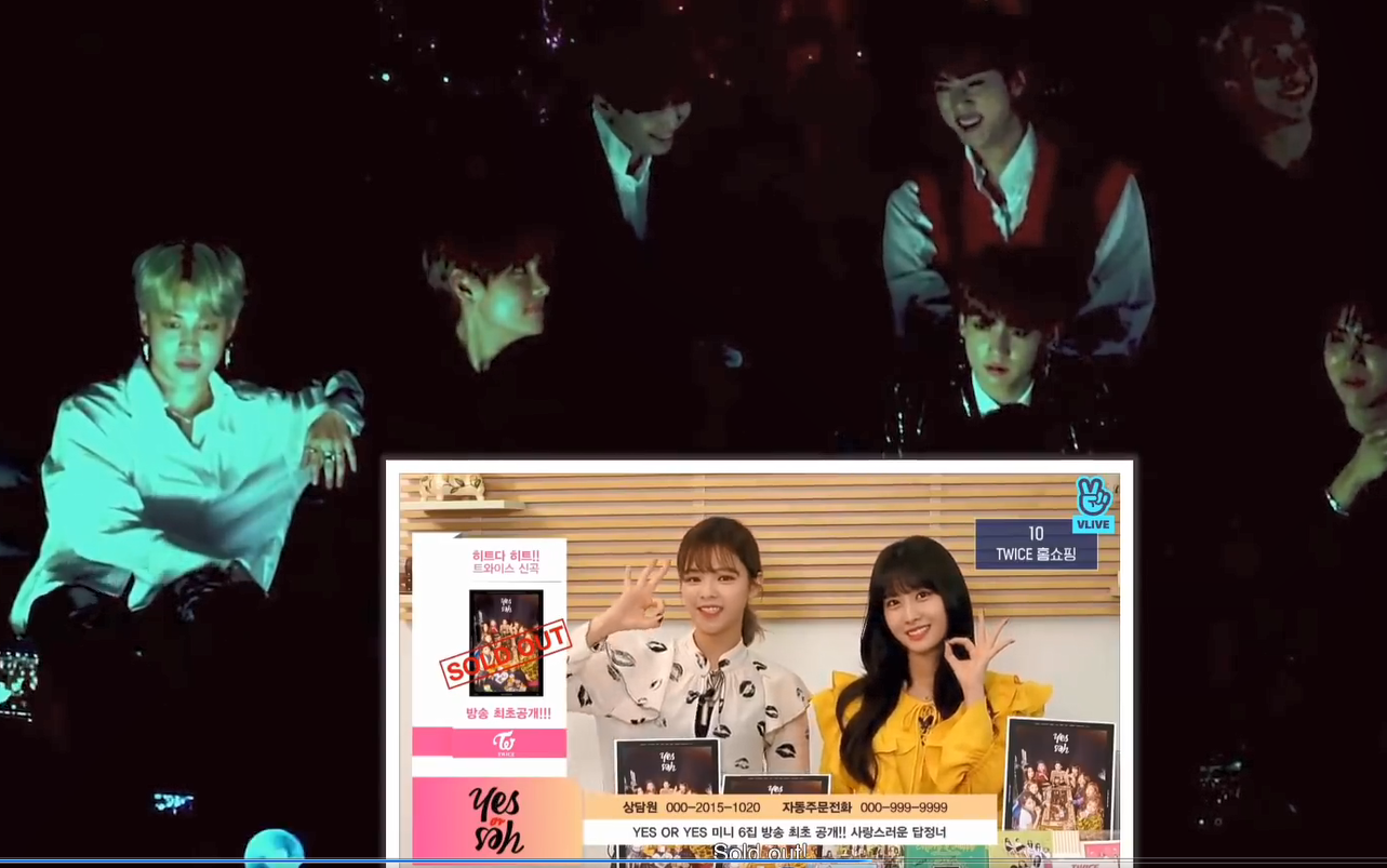 bts看twice表演2018gma