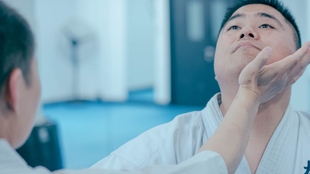 掌底の顔面攻防 大石代悟最高師範 哔哩哔哩 つロ干杯 Bilibili