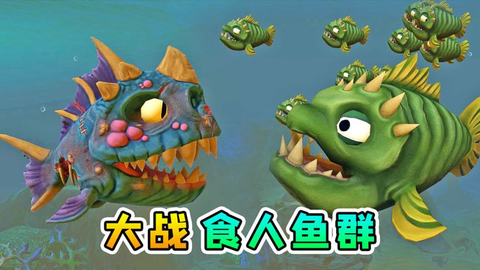 海底大猎杀:我化身海洋掠夺者,端了食人鱼的窝