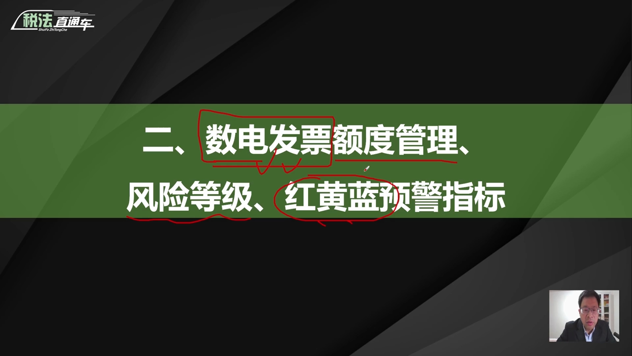 二、数电发票额度管理、风险等级、红黄蓝预警指标(一)数电发票额度管理的五种实操情形哔哩哔哩bilibili