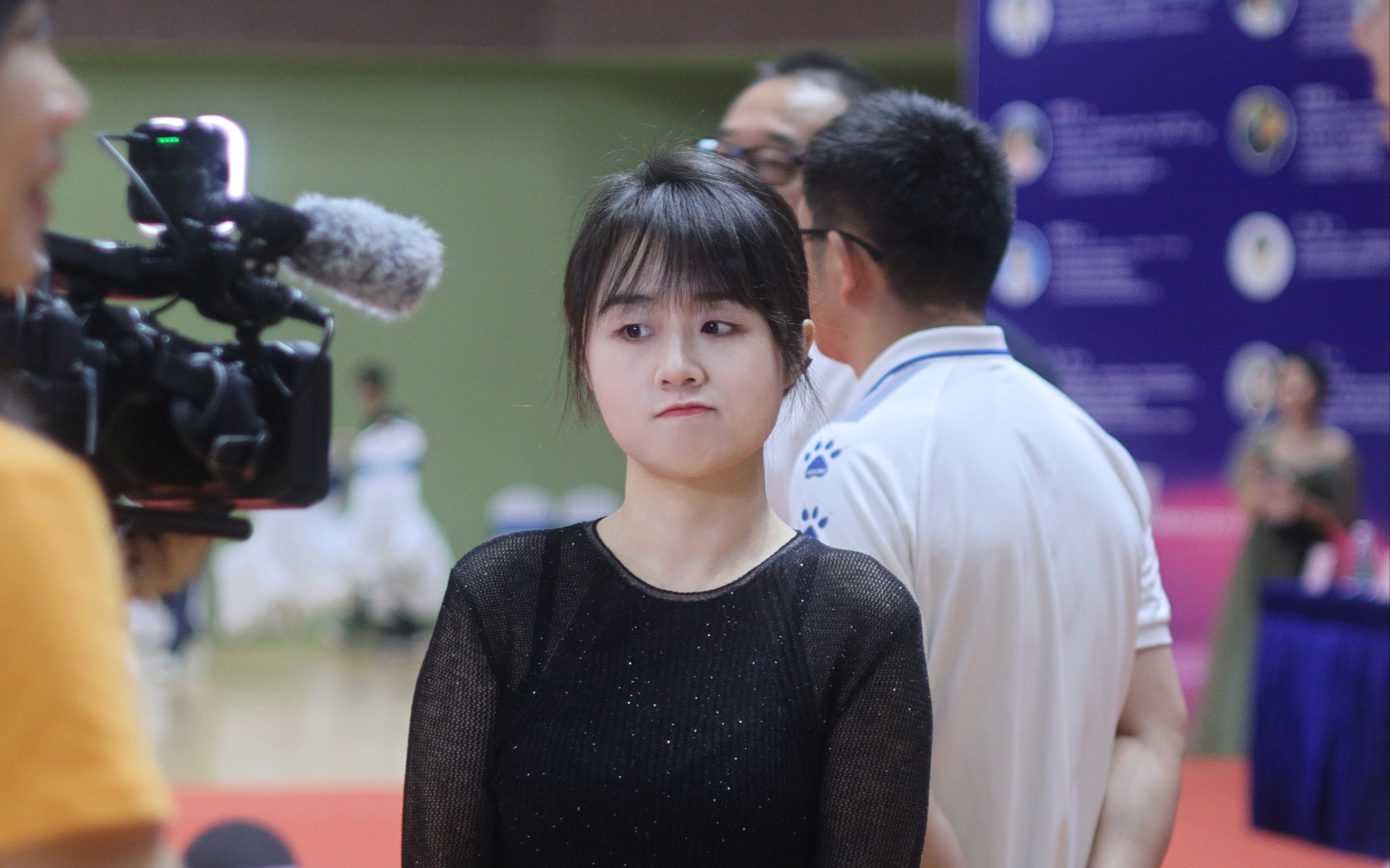 【4k竖屏】等待接受采访的可爱鹰酱 战鹰 湾区大学生围棋联赛 国手进