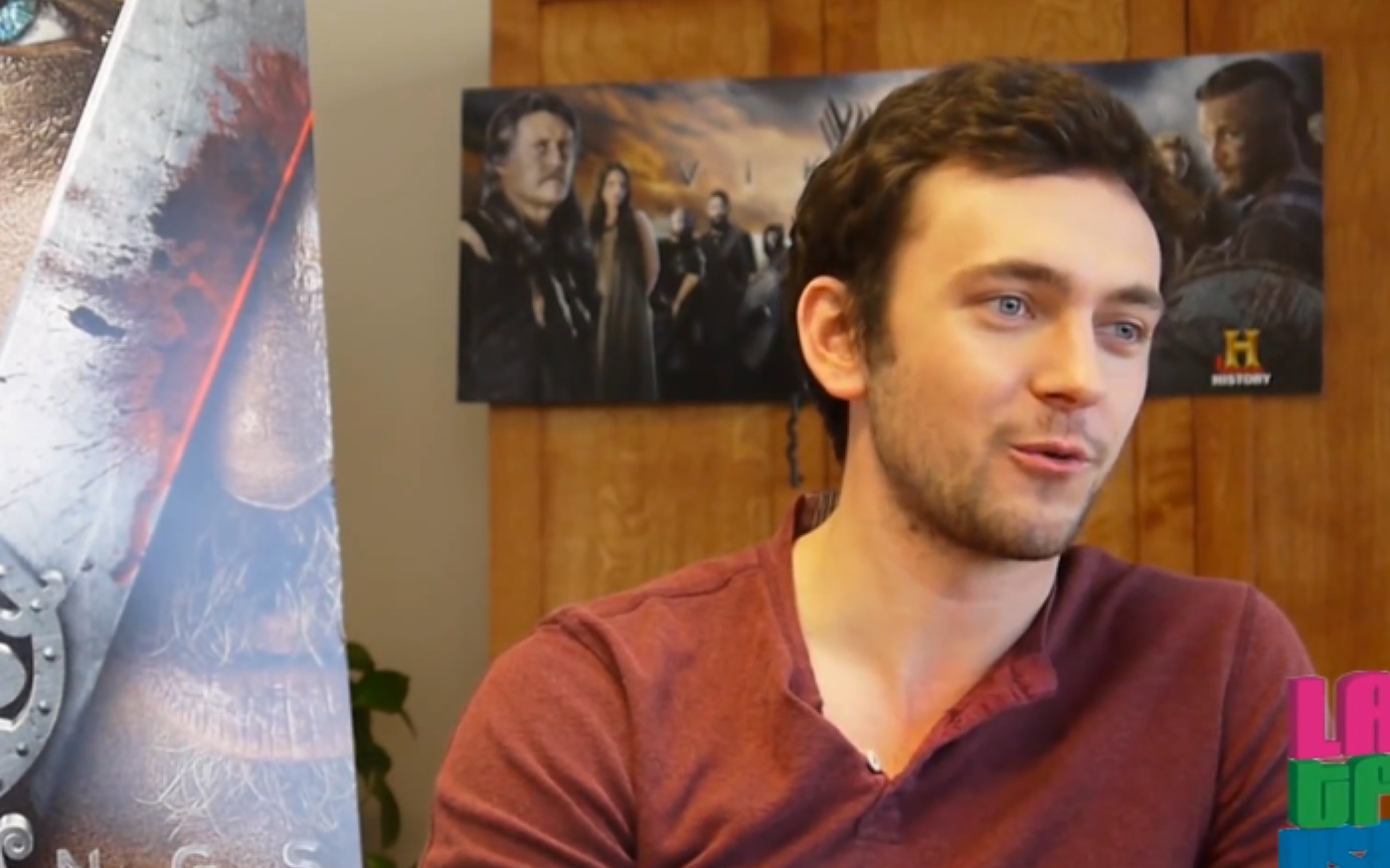 【维京传奇Vikings】George Blagden talks Viking with LATF USA哔哩哔哩bilibili