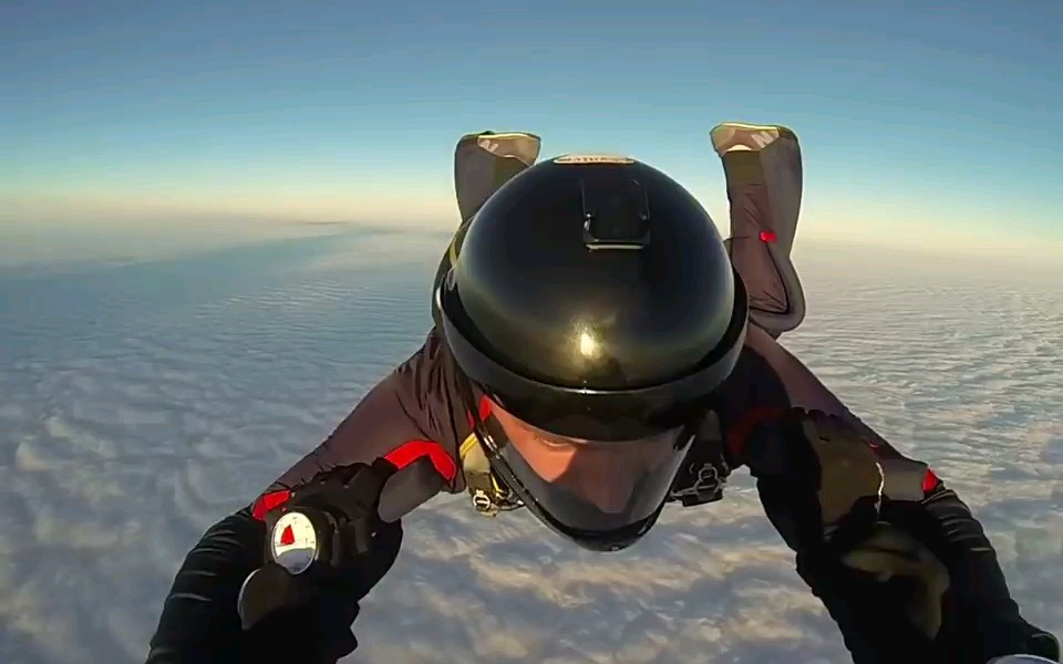 【高空跳伞】极限运动,第一视角!
