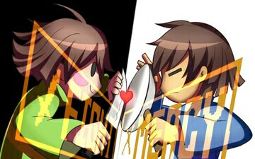 chara&friskmad传说之下_哔哩哔哩 (゜-゜)つロ 干杯~-bilibili