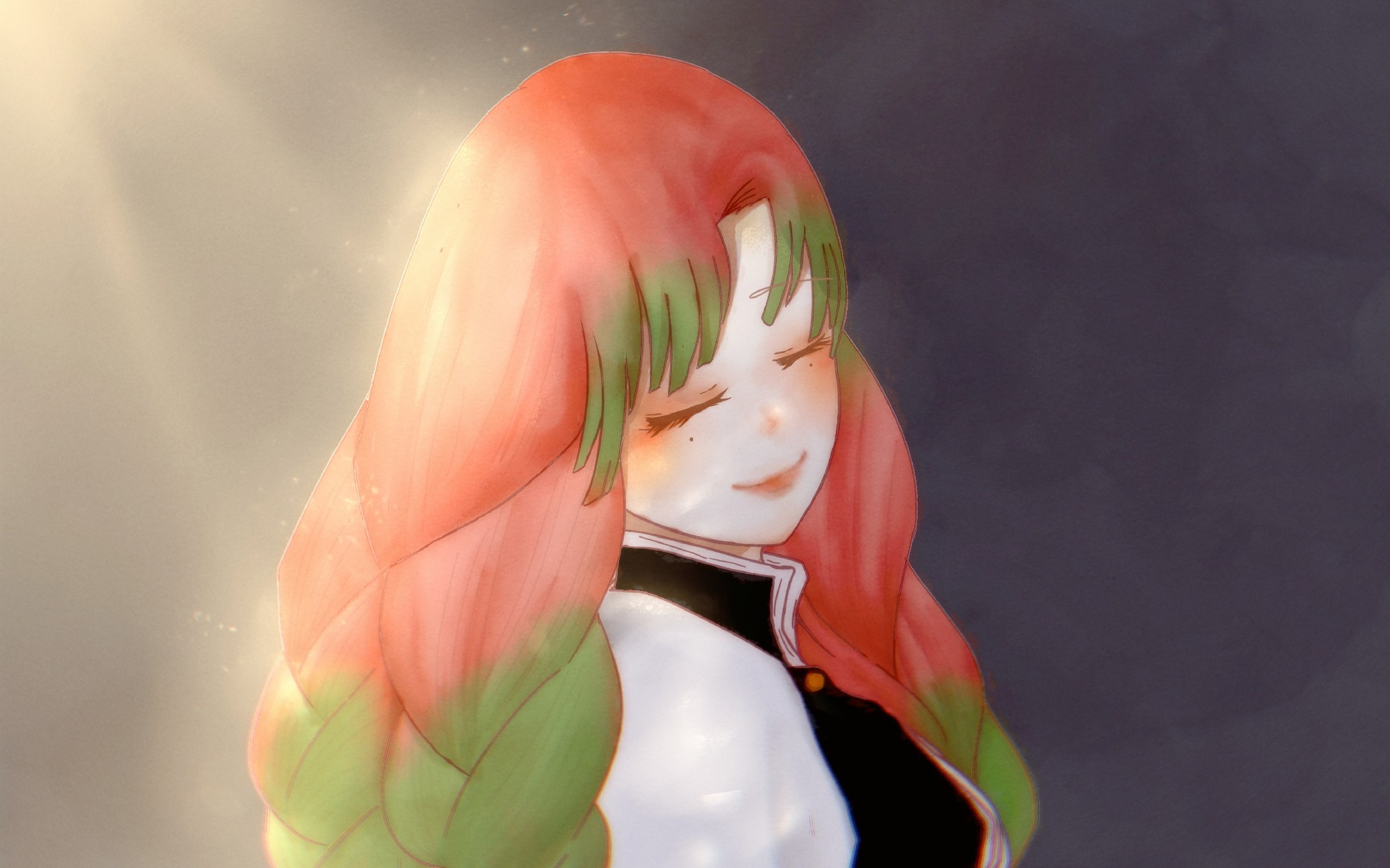【sai2板绘】甘露寺蜜璃_哔哩哔哩_bilibili