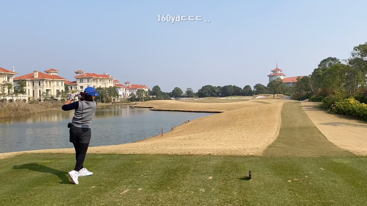 高尔夫球 drivershot 好球 上海棕榈滩高尔夫球场 palmbeach shanghai