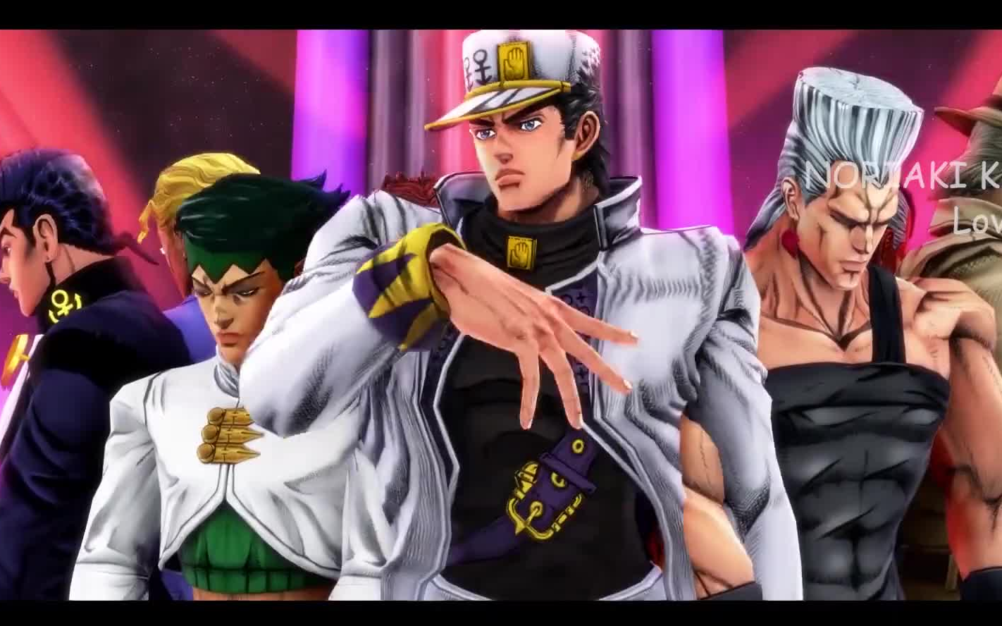 [图]【JOJO MMD】JOJO3部和4部人员的Love Foolish