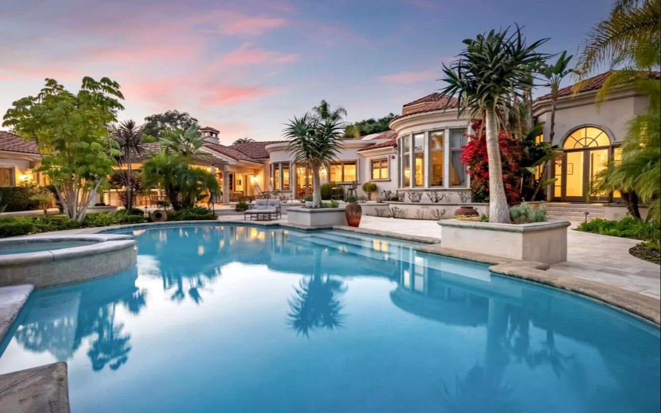 壕宅系列1649| 加州一处占地巨大的地中海风庄园