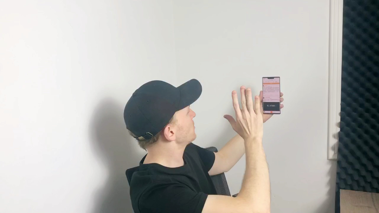 华为mate30 pro的黑科技"隔空手势"演练