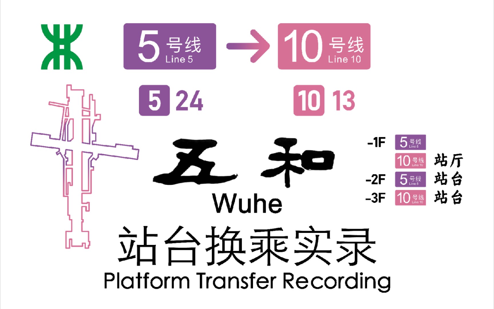 [深圳地铁] 五和站 5号线10号线 换乘实录哔哩哔哩bilibili