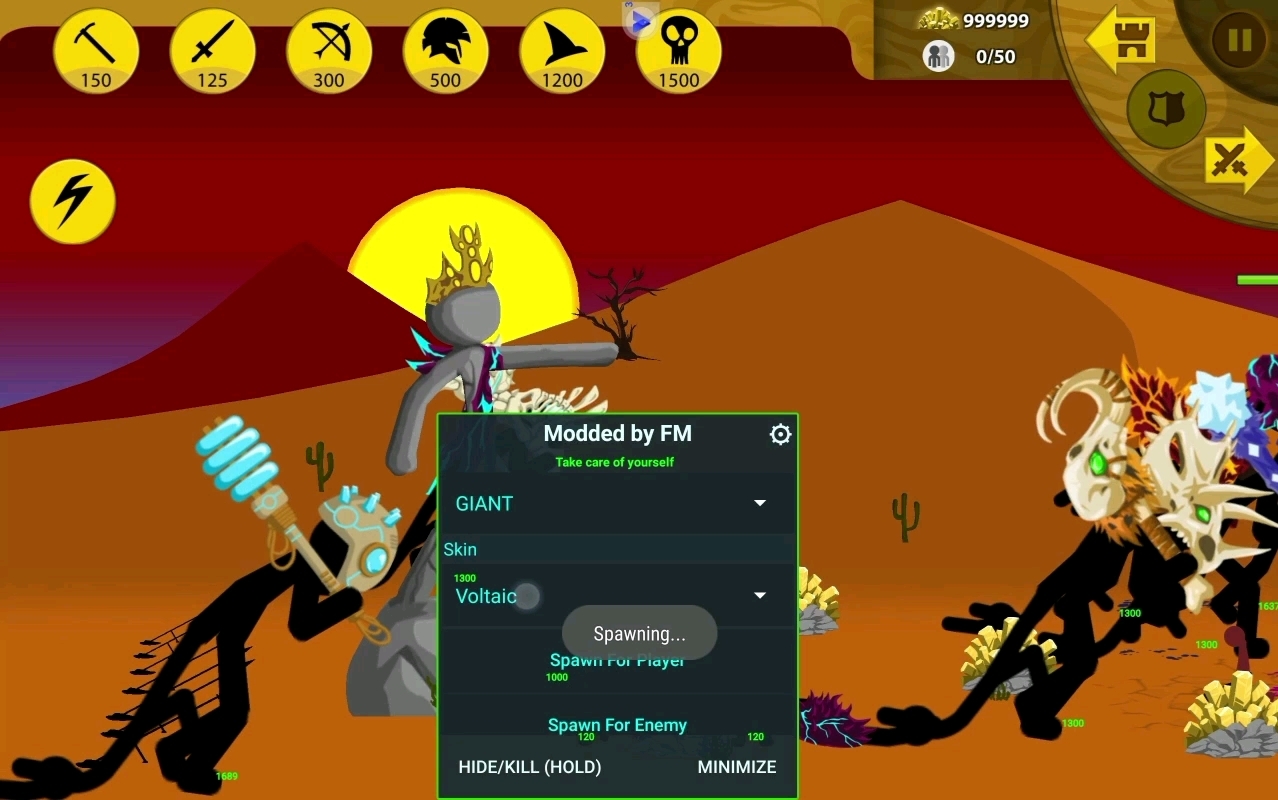 (火柴人战争遗产)最新版本修改器火柴人战争遗产试玩