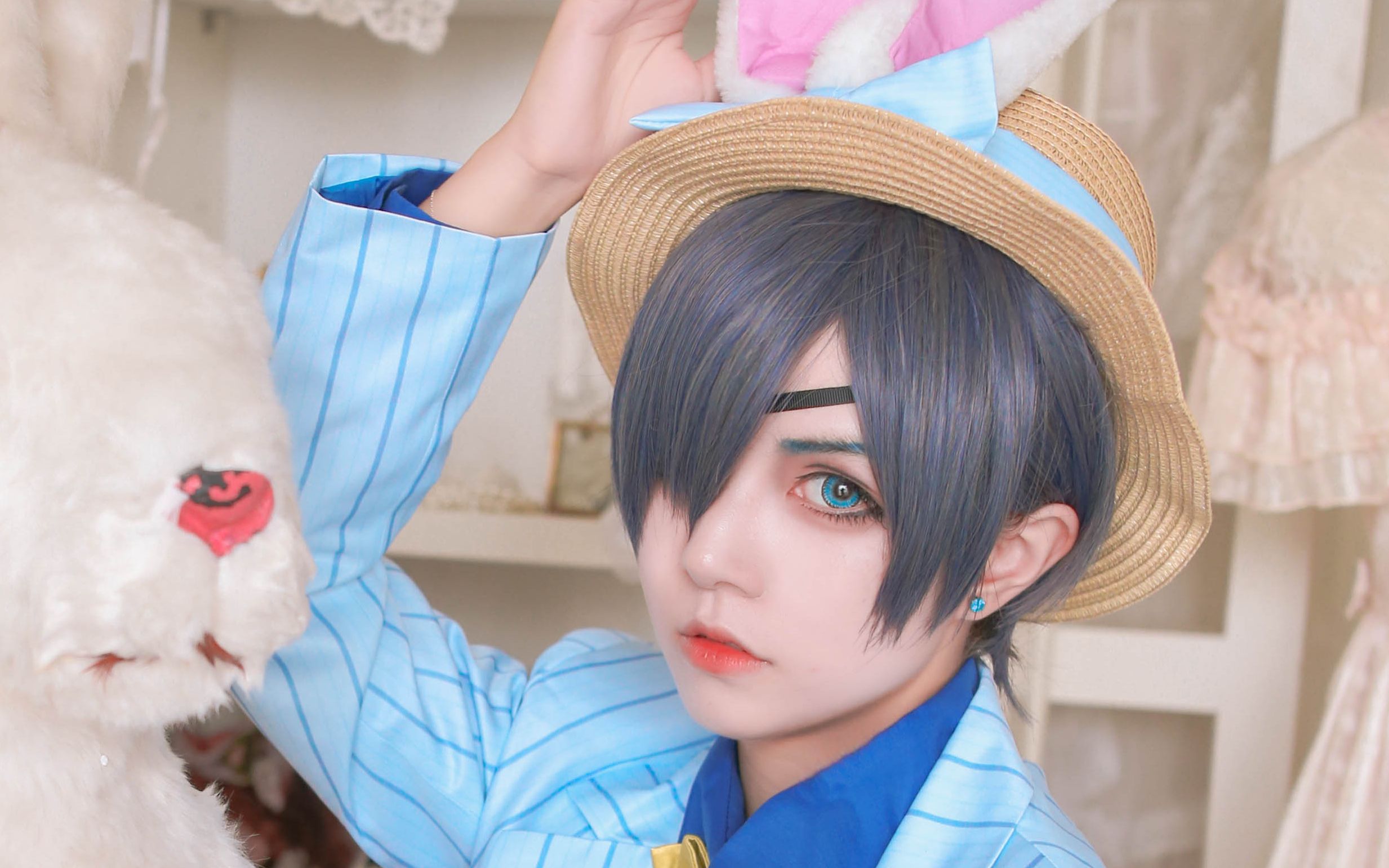 狗太黑执事啵酱cos妆面