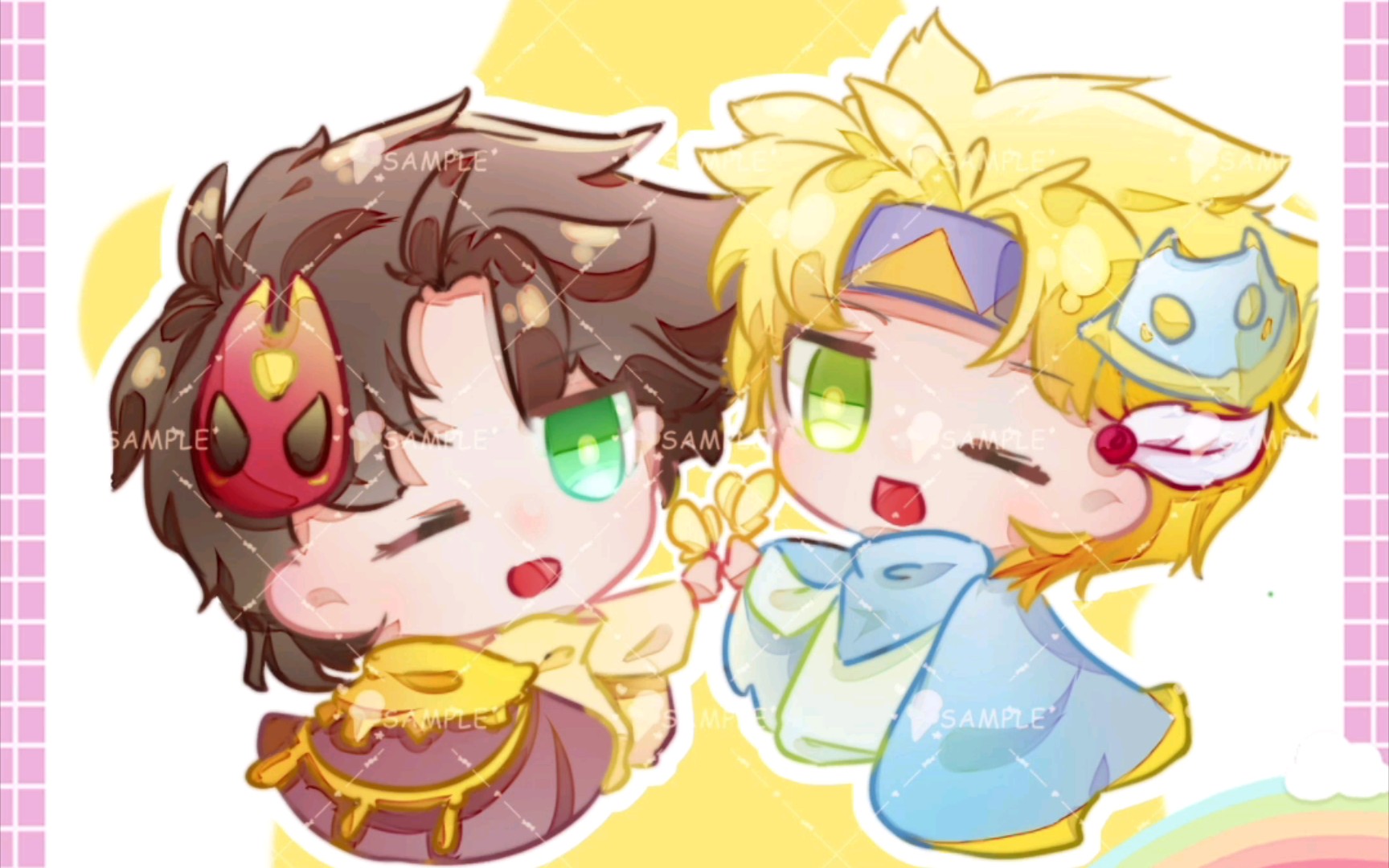 【jojo7015光遇】如果他们都换上斗篷.