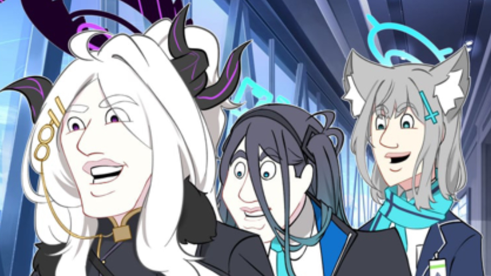 【蔚蓝档案meme】笑的人今晚空崎日奈会来你房间 #1