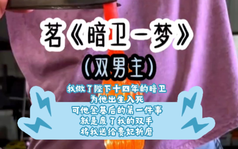 [图]《暗卫一梦》我做了陛下十四年的暗卫，为他出生入死。可他登基后的第一件事，就是废了我的双手，将我送给贵妃折磨……