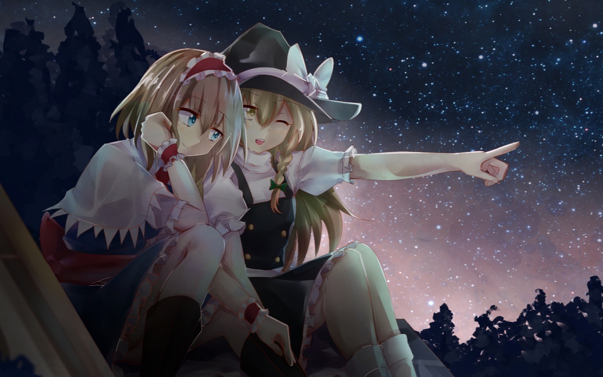 【键盘坏了也能玩的东方project】永夜抄ex咏唱组初nb(魔丽丝炮炸火鸡