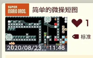 Download Video: 【马里奥制造2】粉 丝 的 简 单 微 操（布 简 单）