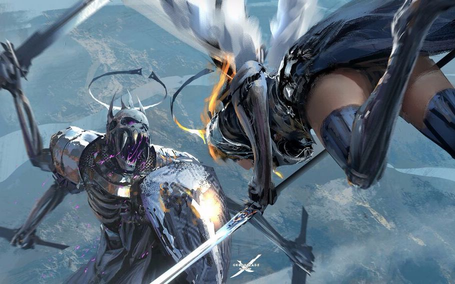 战斗燃向多素材我于杀戮之中盛放亦如黎明中的花朵