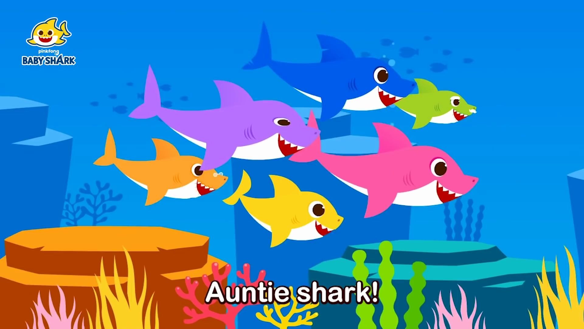 [图]Baby Shark getting FASTER - Baby Shark More and More - Baby Shark Official