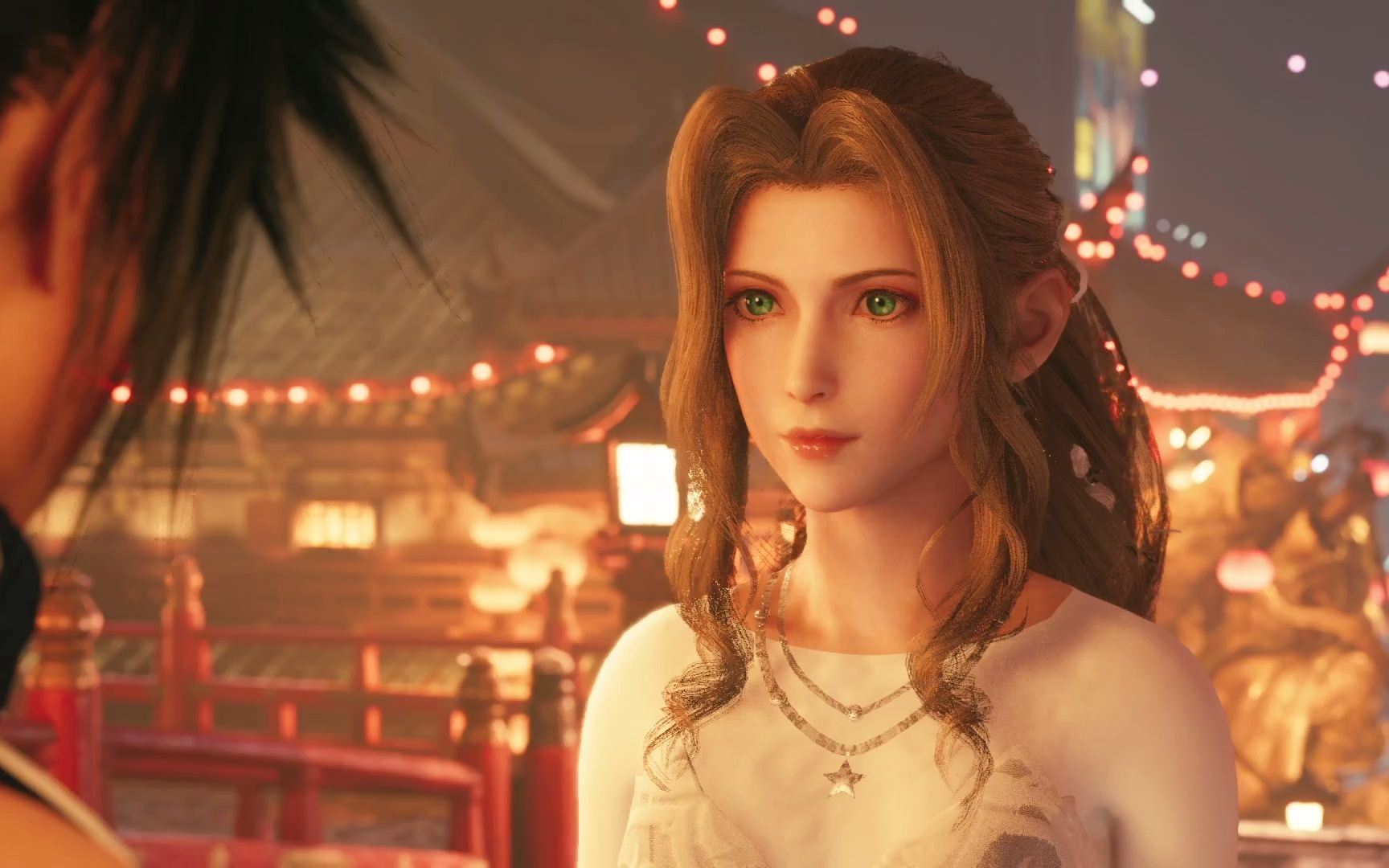 ff7愛麗絲白色禮服公主裙