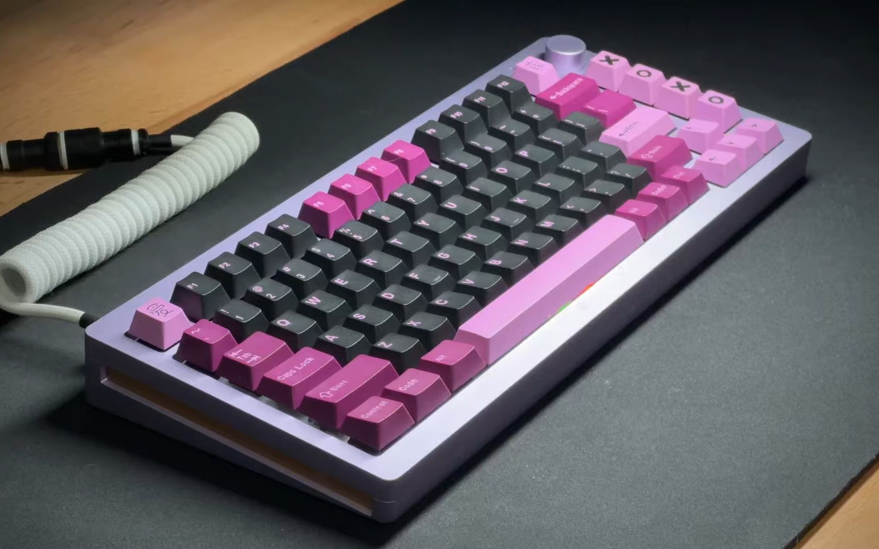 魔极客m1w | 佳达隆油王轴 | 打字音分享