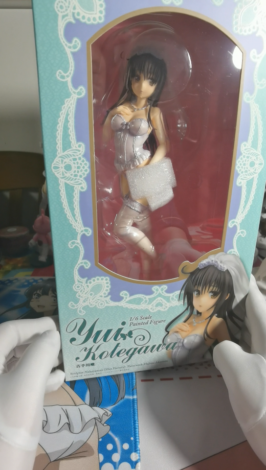 妈见打系列打一顿的古手川唯婚纱手办开箱
