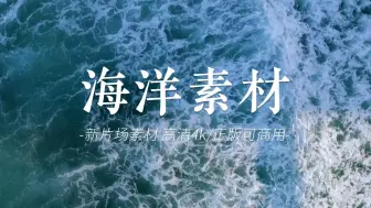 Video herunterladen: 海洋素材混剪｜高清4K正版可商用【新片场素材】