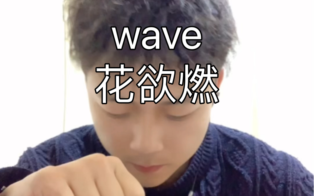 wave花欲燃 (look别发呆)憨憨小伙翻唱哔哩哔哩bilibili