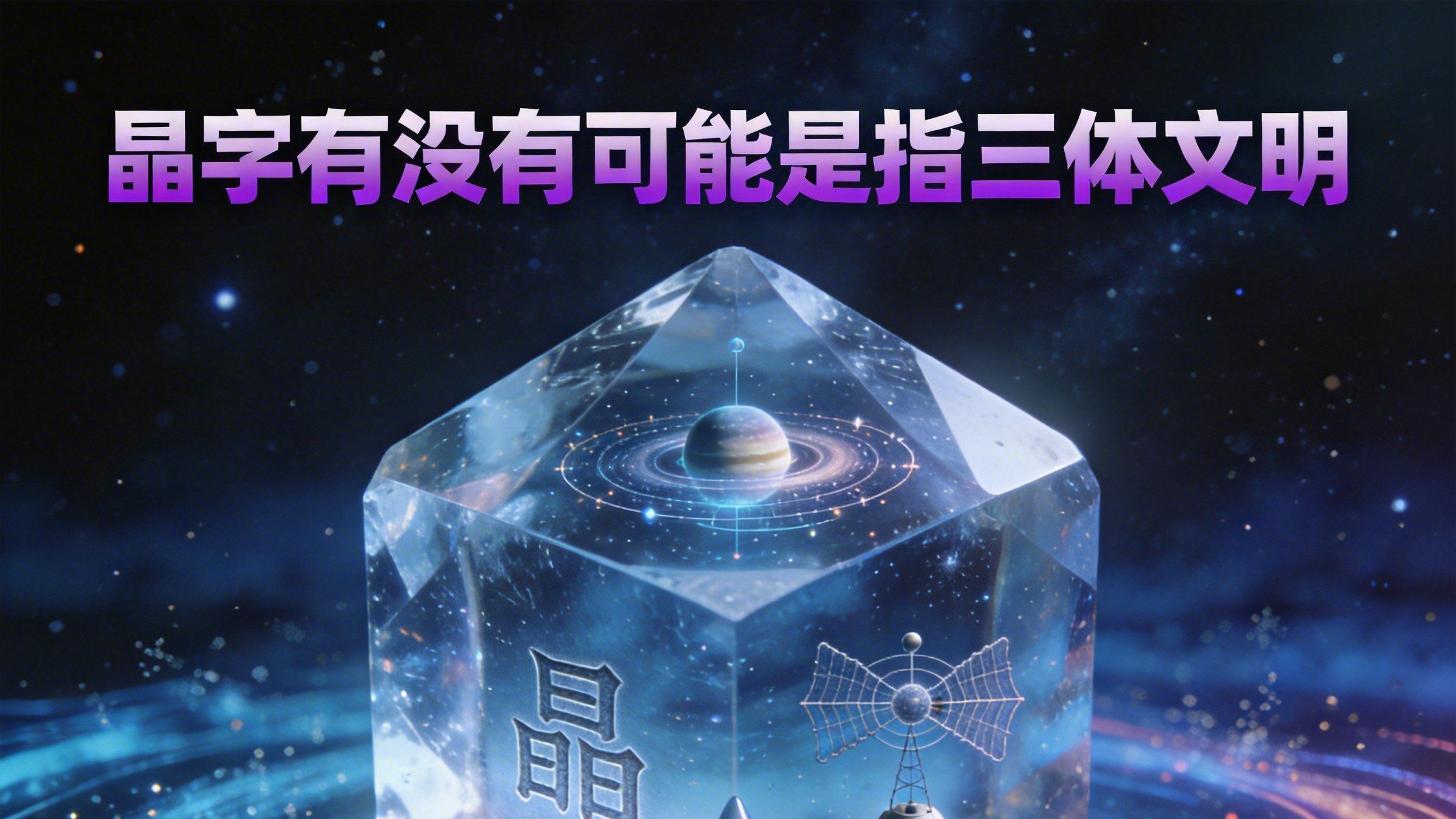 晶字竟是三体文明密码？
