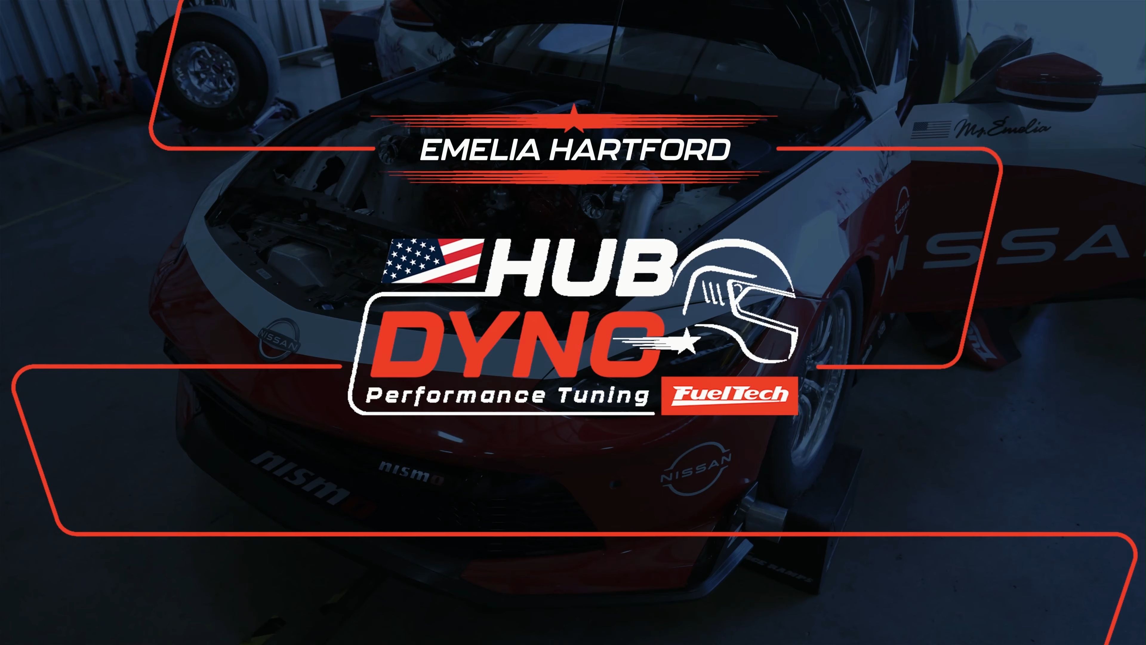 【4K】World Record HP Nissan Z on our Hub Dyno! | Emelia Hartford哔哩哔哩bilibili