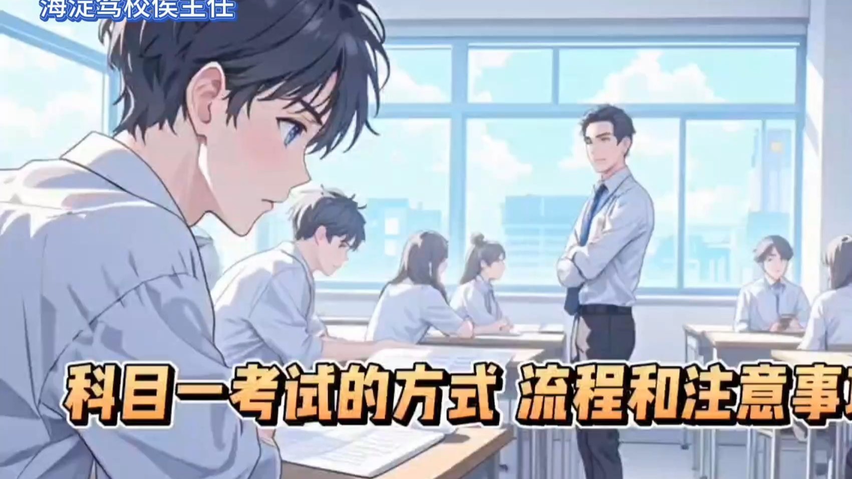 侯主任说 | 科目一考试的方式、流程和注意事项