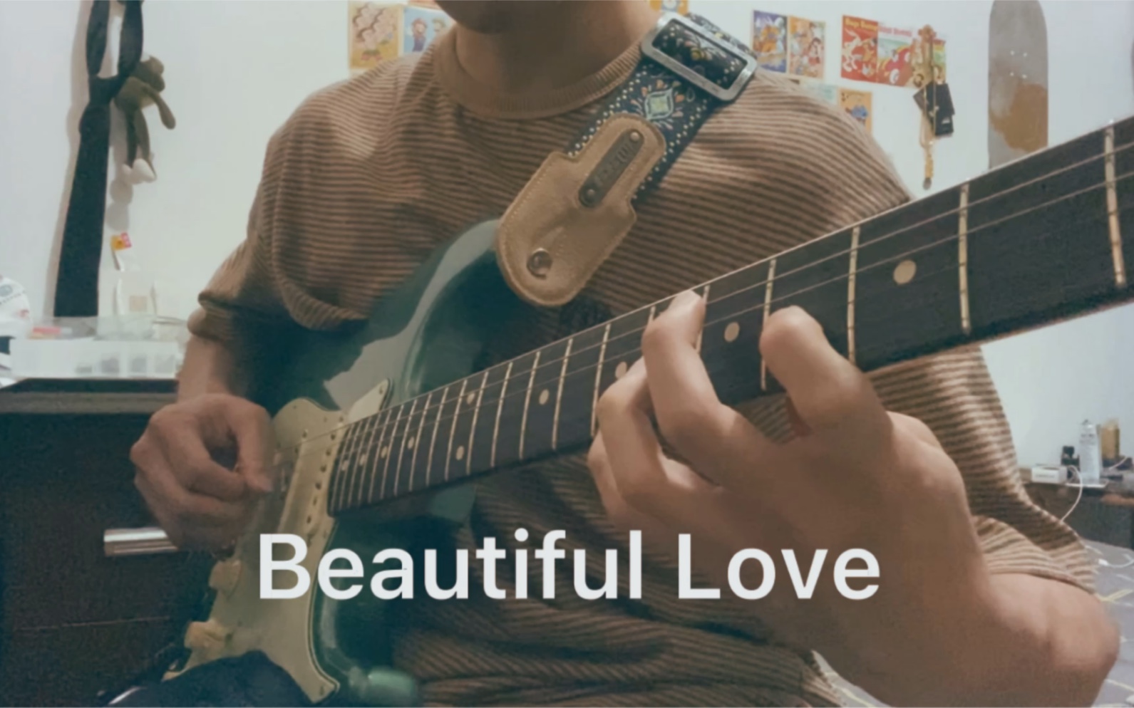 [图]Jazz标准曲 “Beautiful Love”chord melody