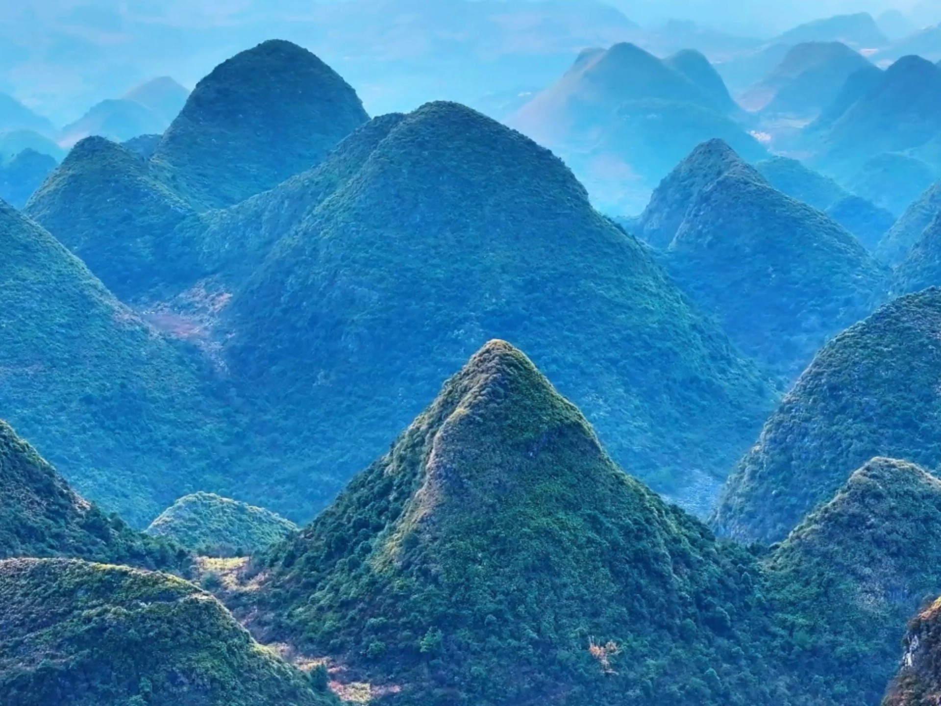 广东清远靘雾山