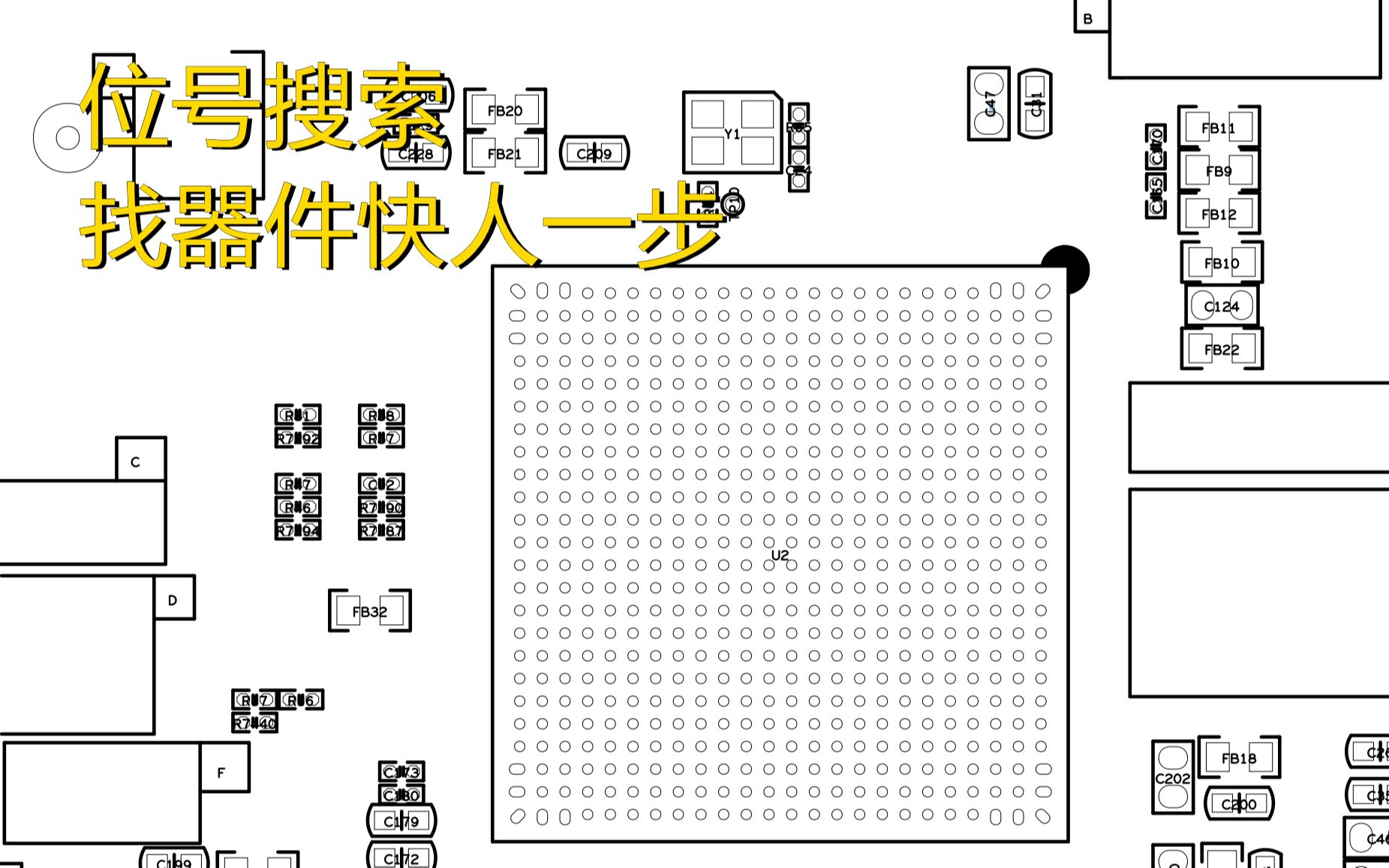 [图]Allegro可搜索位号的PDF文件,找器件快人一步