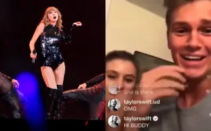 Video herunterladen: 【Taylor Swift】当霉霉突然出现在粉丝的直播中..粉丝的反应都疯了..太惊喜辣！