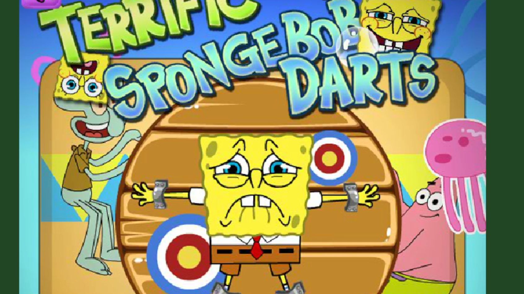 海绵宝宝飞镖小游戏