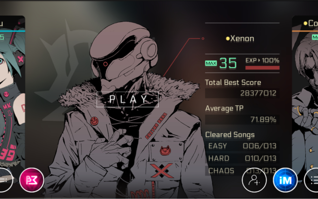 活动作品cytus2xenon全chaos