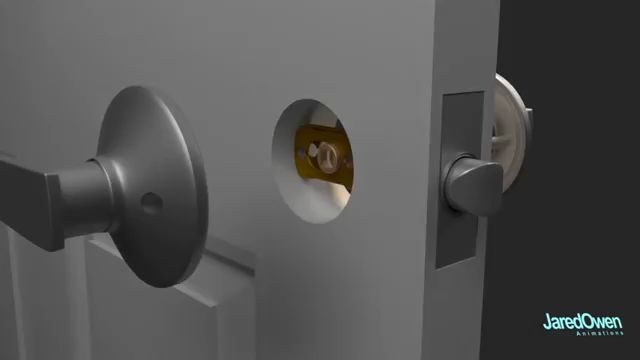 How does a Pin Tumbler Lock work (弹子锁原理)哔哩哔哩bilibili