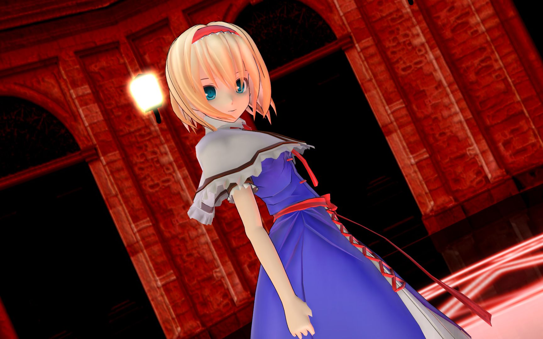 【东方mmd】爱丽丝的bad apple!