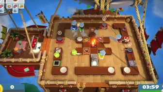 Overcooked2 故事5-2 四人 4492. 经过了短暂的三天培训及无数次的4400