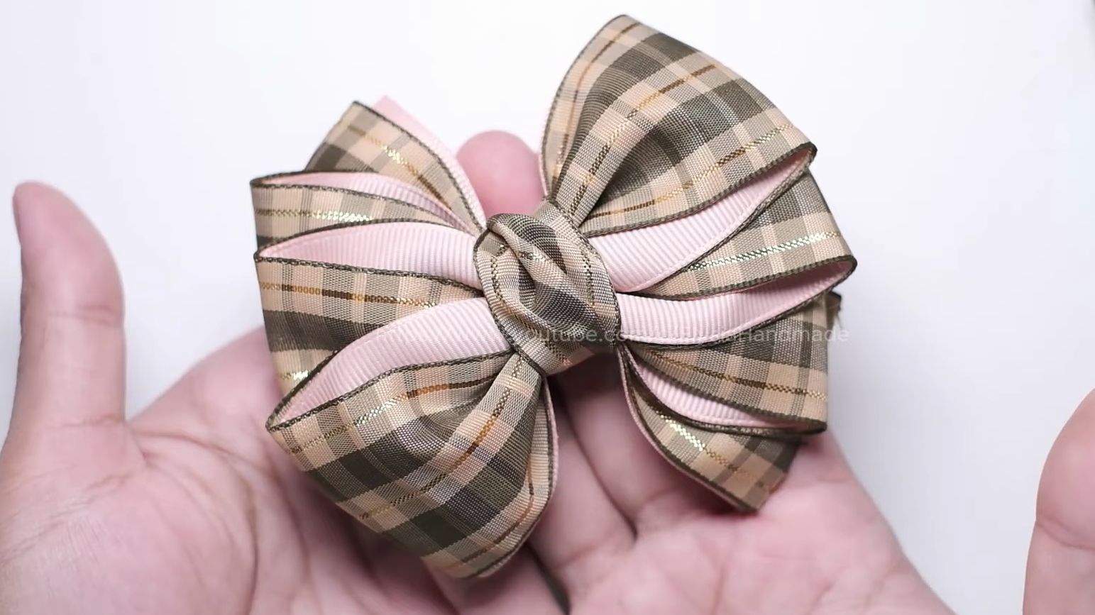 【elysia handmade】蝴蝶结发饰制作教程0160