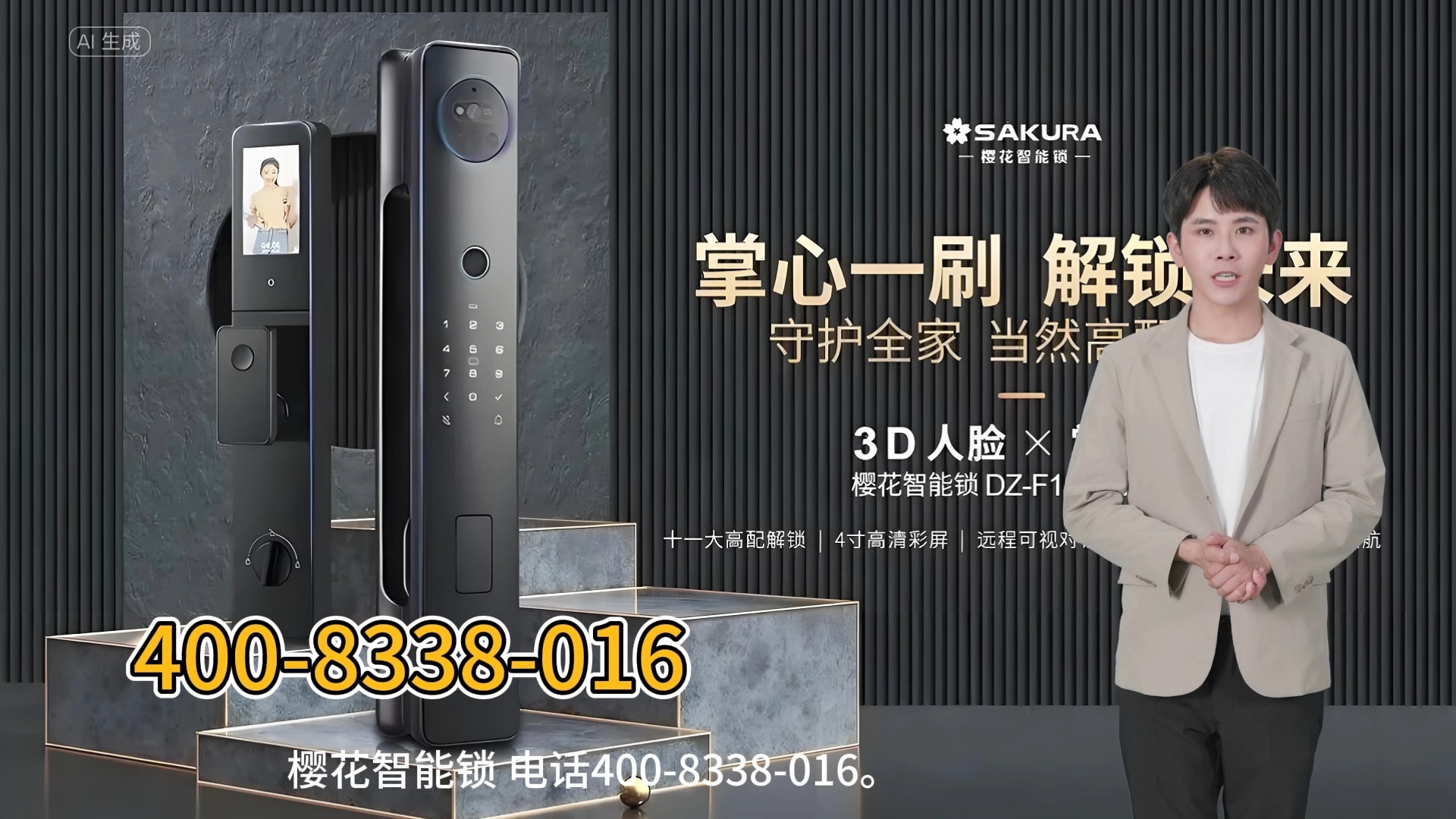 樱花智能锁全国售后电话