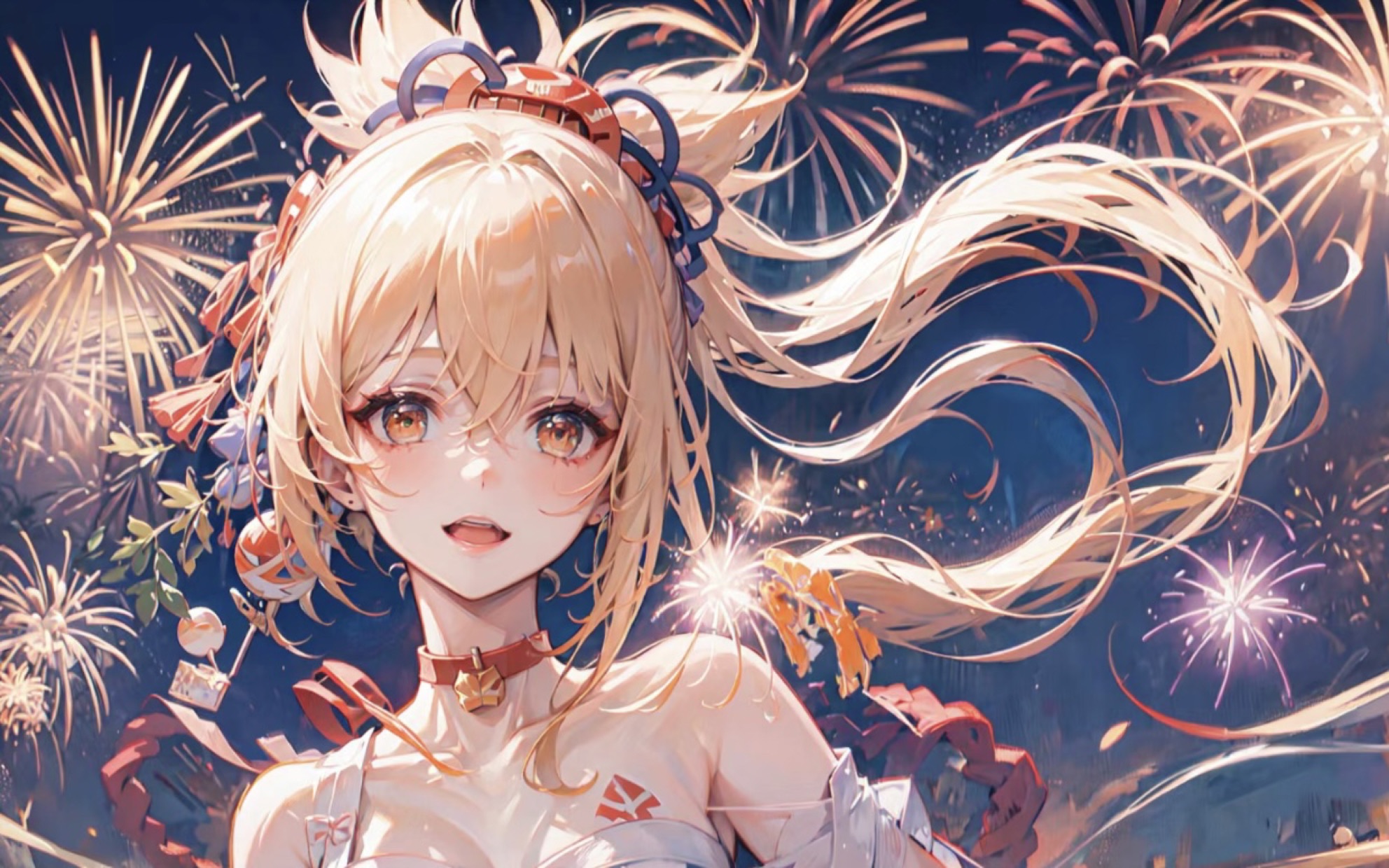 退了2个版本,看到宵宫复刻立马回坑,前几次都没抽到这次终于抽到了!